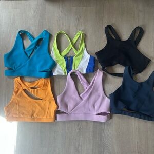 Cleo Harper Sports Bras - Teal, Lime, Black, Orange, Pink, Navy